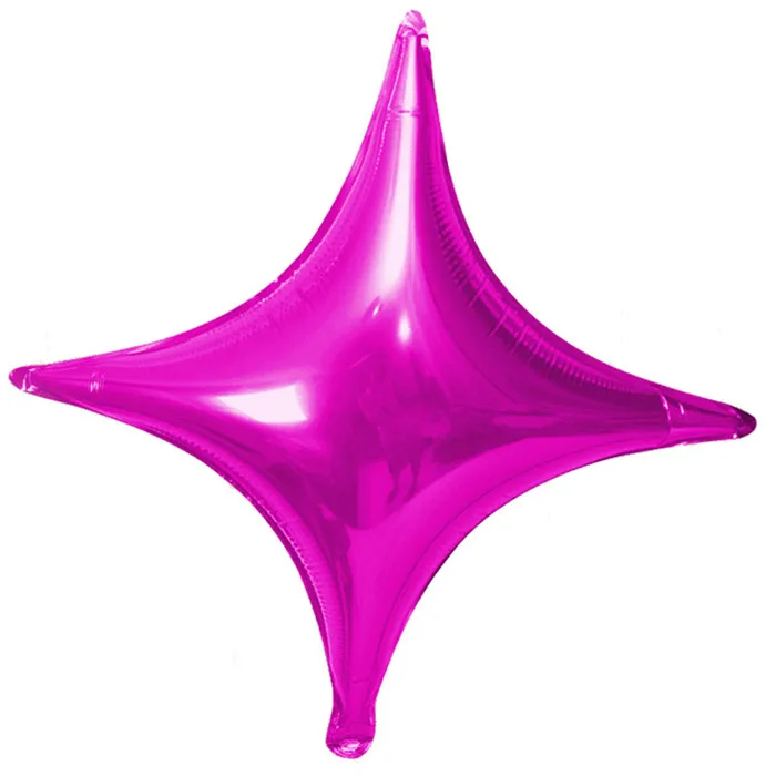 5 шт 10 дюймов гелиевый шар сердце свадьба звезда Алюминиевая фольга шар надувной подарок шар День рождения украшение детский шар - Цвет: K11-S6-FourStarRoRed