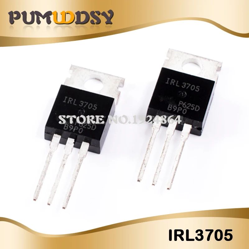 

5PCS IRL3705NPBF IRL3705N TO-220 TO220 IRL3705 MOS new original free shipping IC