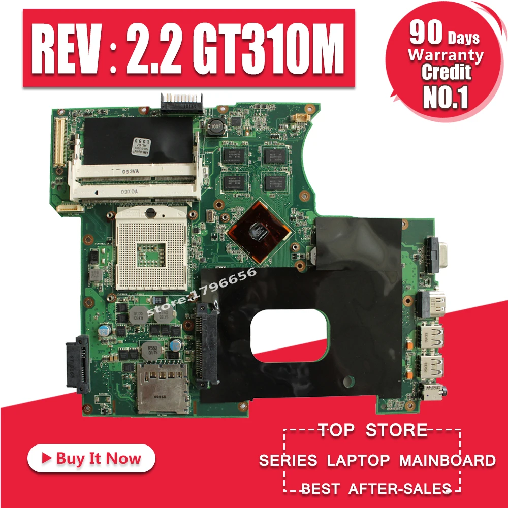 K42JC материнская плата REV: 2,2 GT310M ram для ASUS A42J K42J X42j A40J материнская плата для ноутбука K42JC материнская плата K42JC тест материнской платы ОК