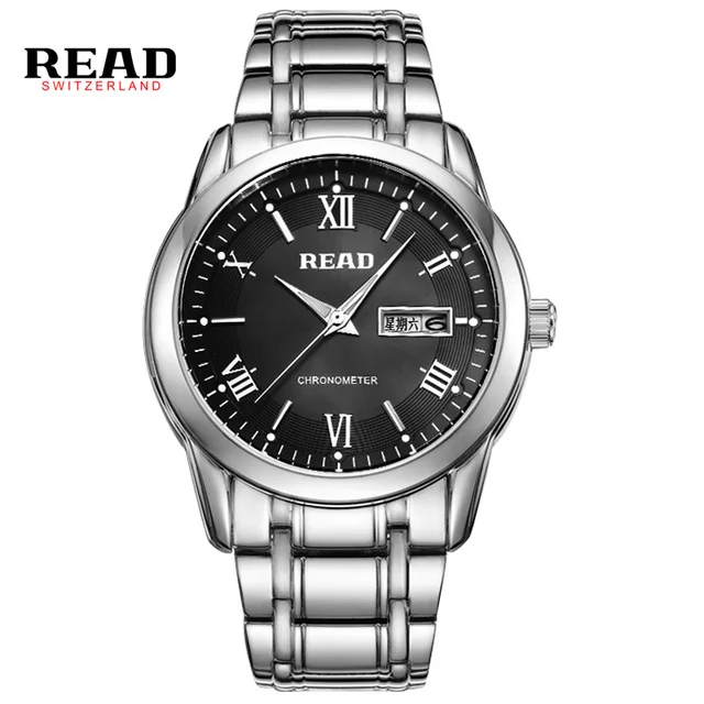 READ watches Mens Watch classic Mens Watch Mens Fashion luminous quartz watch R6085G READ watches Mens Watch classic Mens Watch Mens Fashion luminous quartz watch R6085G