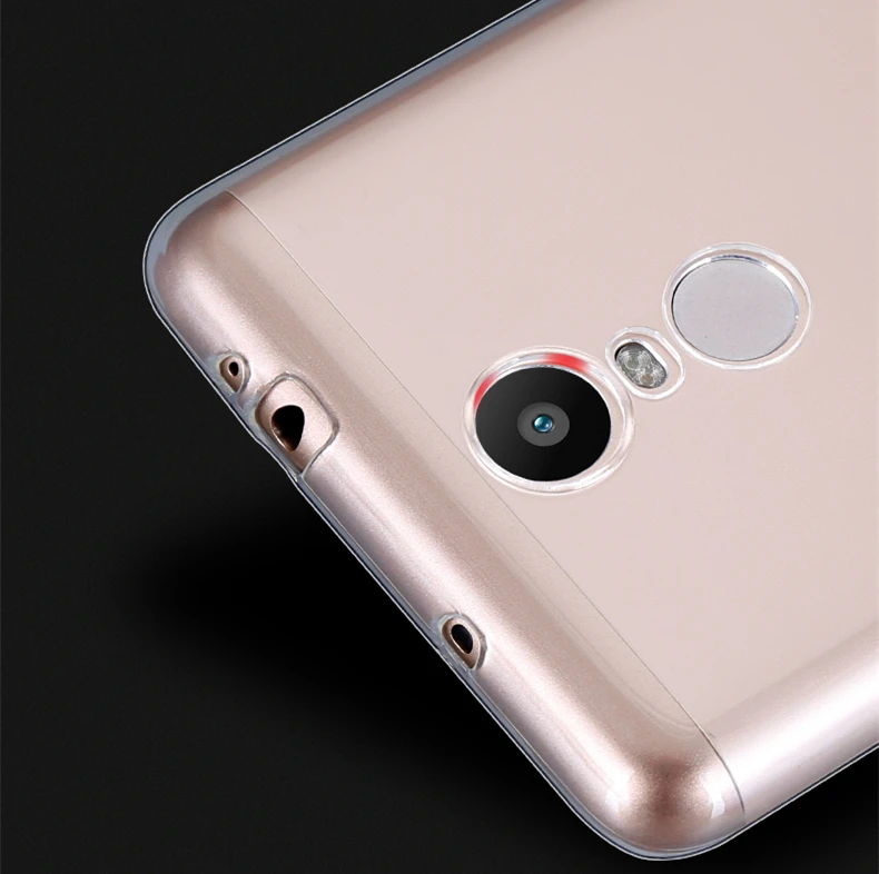 Ультратонкий для Xiaomi Redmi note 4x Case Чехол Прозрачный ТПУ мягкая Назад Защитный Для
