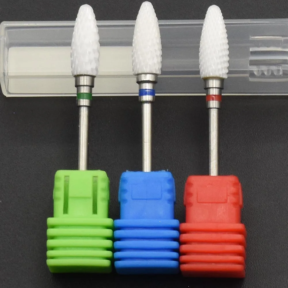 

Jewhiteny Ceramic Nail Drill Bit For electric manicure machine accessories Nail Art Tools Electric Manicure Cutter Nail Files