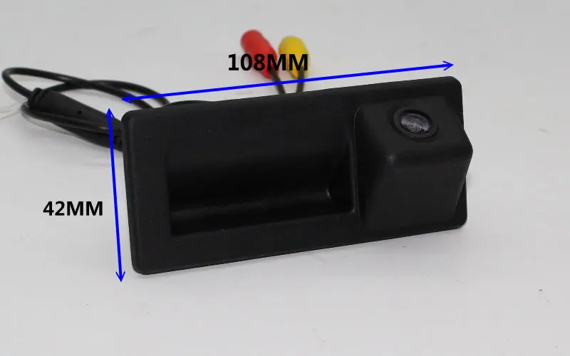 Liislee Reverse RearView Camera For Skoda Octavia Mk3 (5E) 2012~2018  Compatible Original Factory Screen  Trunk Handle Camera size