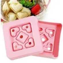Резак инструмент квадратная и сердечно-сосудистых Форма Бутербродница быстрого завтрака форма для выпечки тортов DIY Форма для хлеба или тоста
