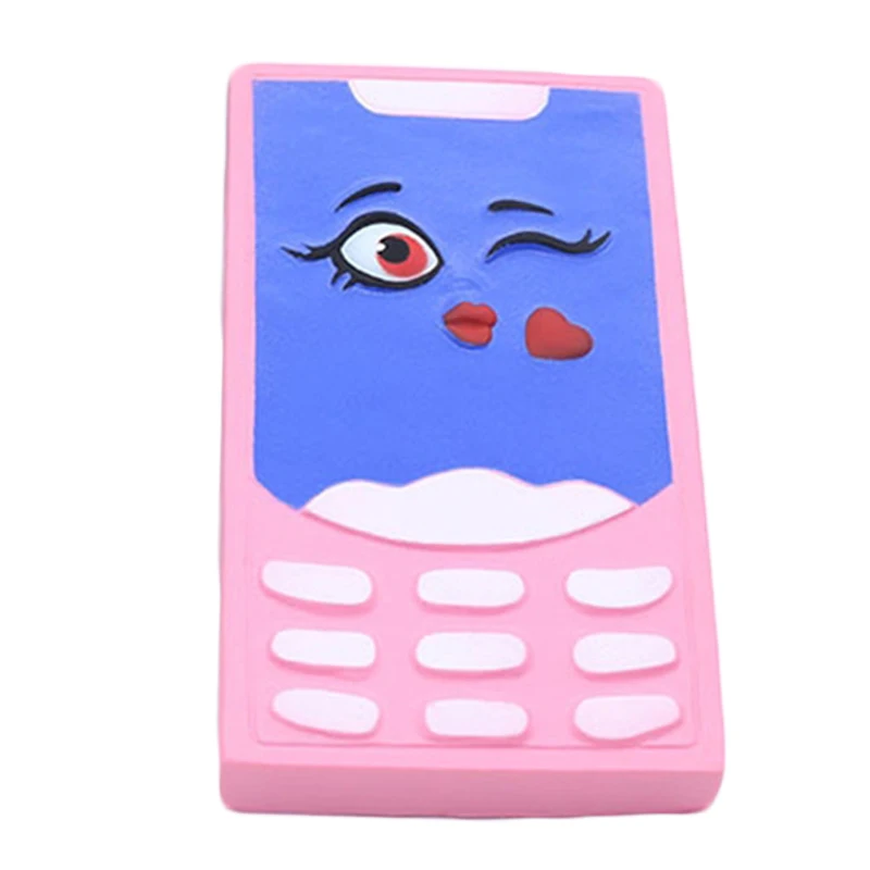 

Jumbo Cute Mobile Phone Squishy Simulation Soft Slow Rising Creative Squeeze Toy Anti Stress for Kid Birthday Gift 8*14CM