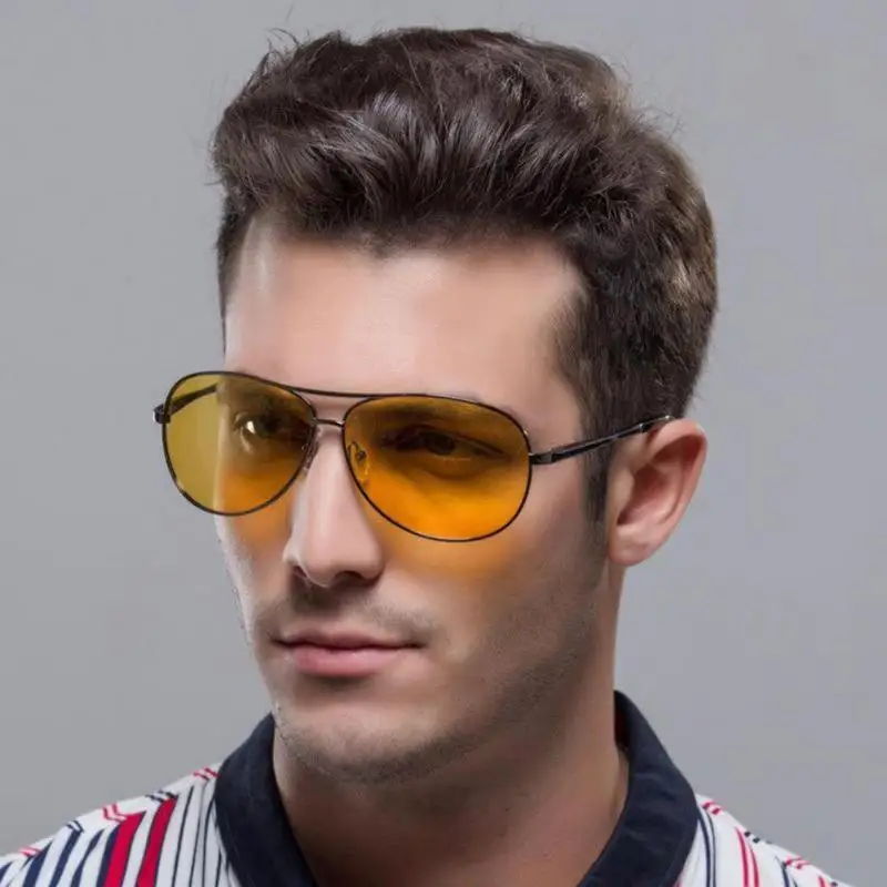 

2018 New Polarized Glasses Men's Sunglasses Car Drivers Night Vision Goggles Anti-Glare Sun glasses Women Driving Glasses