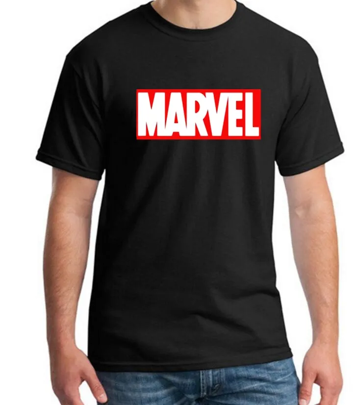 Aliexpress.com : Buy New Fashion MARVEL t Shirt men cotton short ...