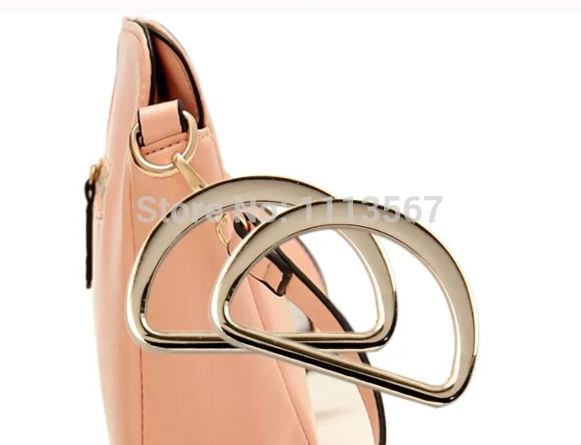 

20pieces Craft Rose Gold Metal D Ring Hooks D Shaped Buckles Belt Buckle For Bags Clothes Belt Sewing Hooks Clips K71