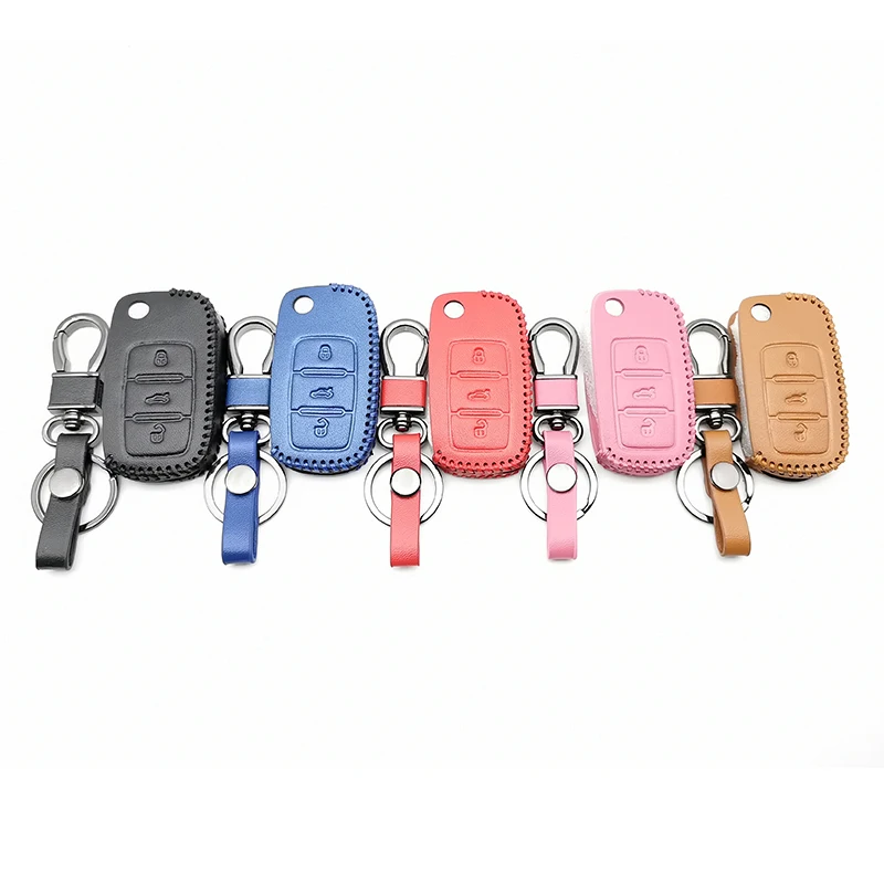 Car key case key fob cover skin for Volkswagen MK6 Tiguan for Passat Golf POLO Bora folding 3 buttons protected shell Car key case key fob cover skin for Volkswagen MK6 Tiguan for Passat Golf POLO Bora folding 3 buttons protected shell