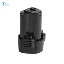 Cheap DVISI 1Pc 10.8V 2000mAh Li-Ion BATTERY for MAKITA BL1013 BL1014 194550-6 194551-4 LCT204 DF330D TD090D Electric Power Tools