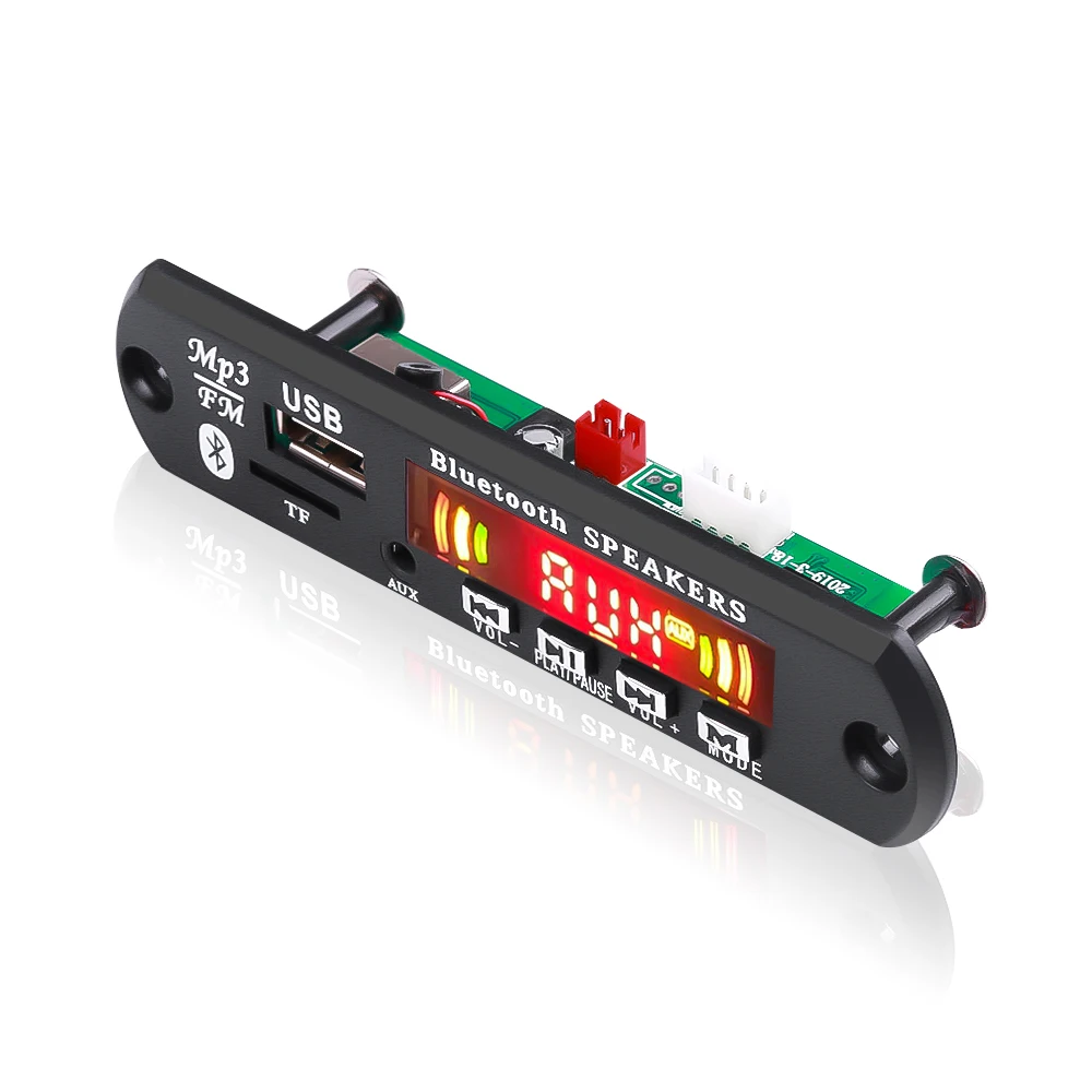 Mp3 декодер с цветным экраном 5 В 12 WMA WAV FLAC APE Bluetooth 0 mp3 плеер USB TF FM радио модуль