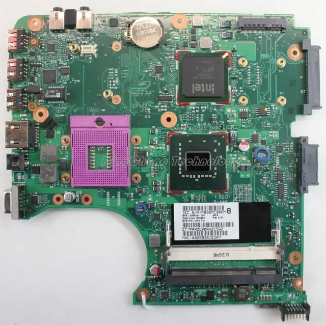 45 days Warranty for hp CQ510 538409 001 laptop Motherboard integrated graphics card 100 fully