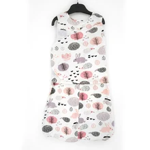 100% Do Bebê Do Algodão Swaddle Saco de Dormir Saco De Dormir de Cama Para Bebe Recém-nascidos Meninos Meninas saco de Dormir Swaddle Cobertor Envoltório