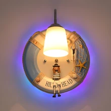 Cartoon deco wall lamp creative children bedroom LED bedside lamp bar club lights home industrial decor lamps hallway lighting