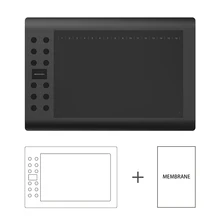 Big sale GAOMON M106K Middle Size Graphics Tablets USB Drawing Board with White Copy Cover