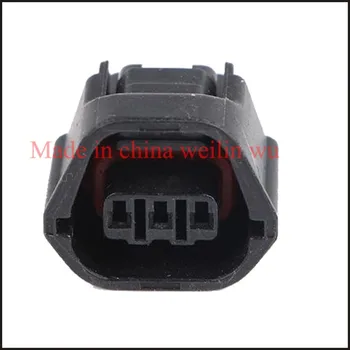

100set 7283-8730-30 car male Connector jacket auto Plug socket 3 way female Connector Fuse box terminal DJ70351A-1.2-21