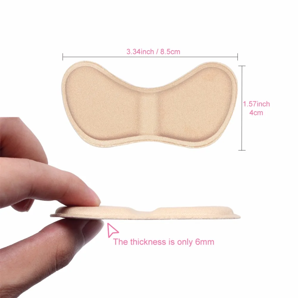Pair of Self-adhesive Heel Pads Thickening & Soft Foam Foot Care Protector Tool (4)