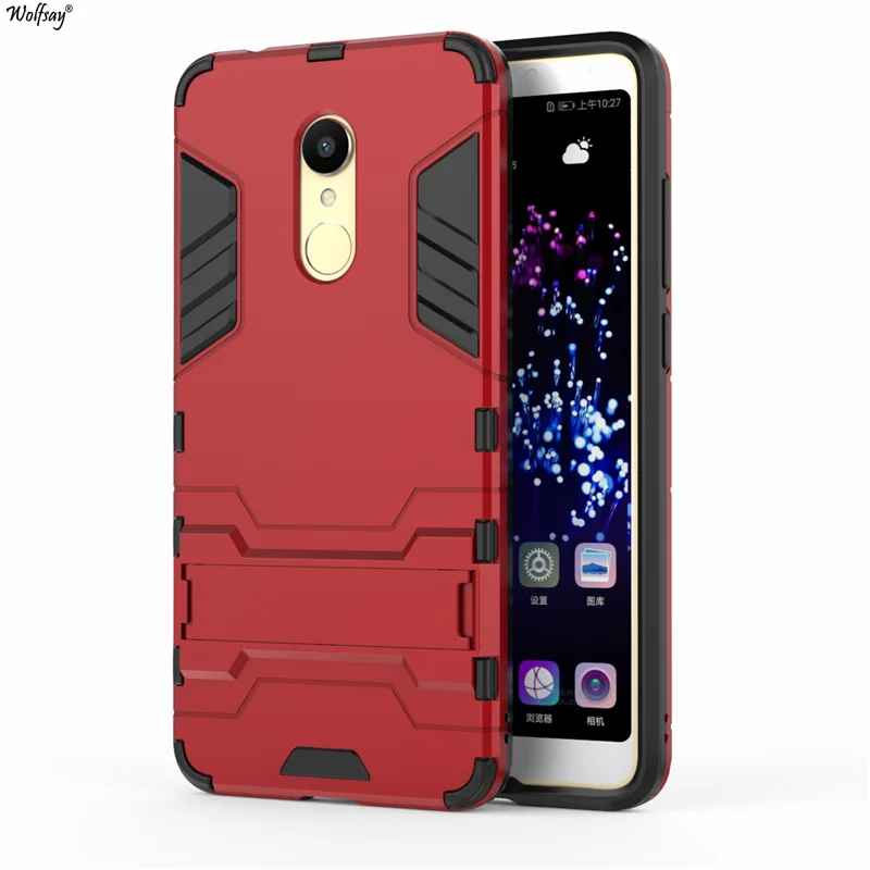 

Wolfsay Cover For Xiaomi Redmi 5 Case Slim PC + Soft Rubber Armor Phone Case For Xiaomi Redmi 5 Cover for Redmi 5 Fundas 5.7