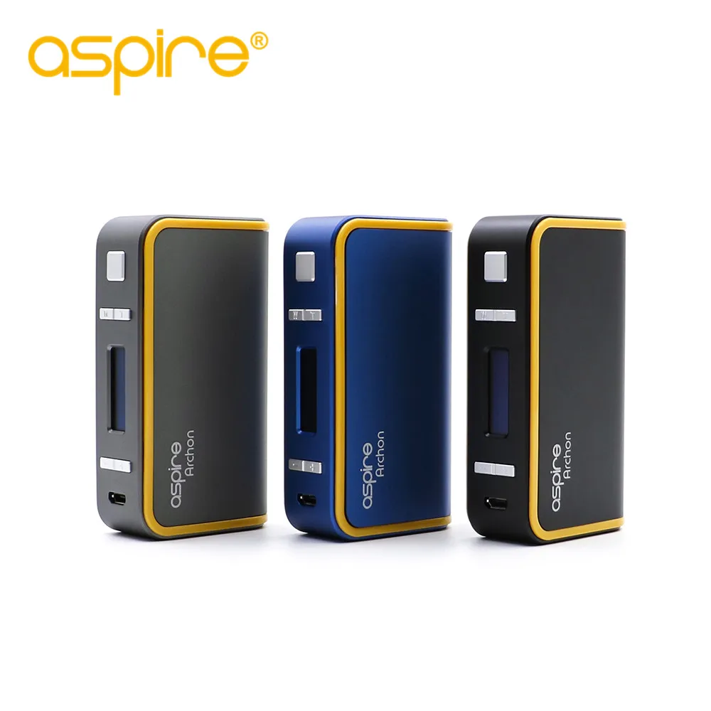 

Free gift Aspire Archon 150W TC Mod powered by 2pcs 18650 battery features Customizable Firing Button Profiles