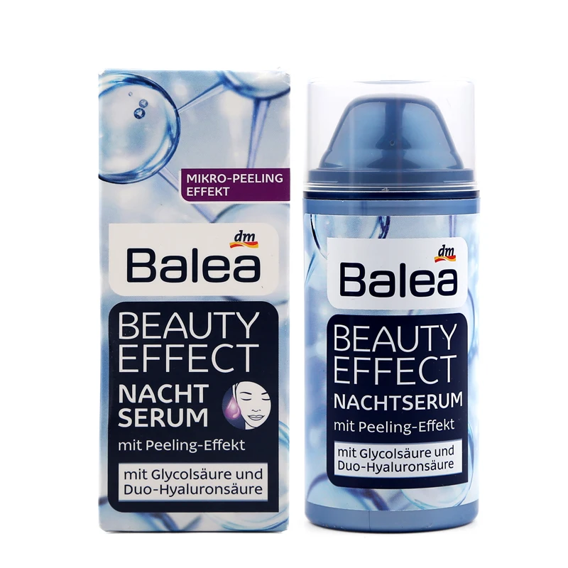 Buy Germany Balea Beauty Effect Night Serum Hyaluronic Acid Peeling Effect Skin