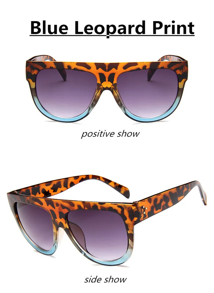 Плоские негабаритные Квадратные Солнцезащитные очки женские градиентные Летние Стильные Классические женские Солнцезащитные очки женские большие квадратные очки UV400