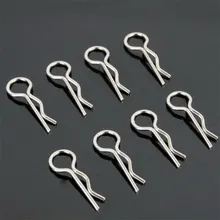 Специальное предложение 8 шт. Нержавеющая сталь зажимов для гонки Redcat HPI Himoto HSP 1/10 1/16 1/18 RC автомобиль оболочки грузовик багги игрушки