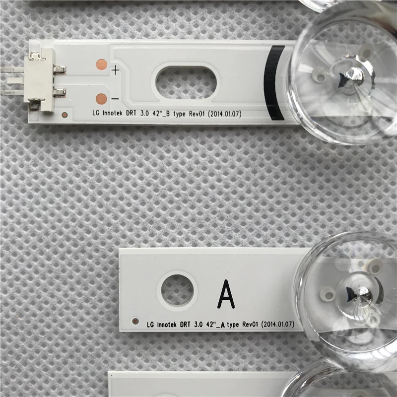 Светодиодный Подсветка полоса 8 лампа для LG 4" ТВ INNOTEK DRT 3,0 42 6916L 1709B 1710B 1957E 1956E 6916L-1956A 6916L-1957A 42LB561V