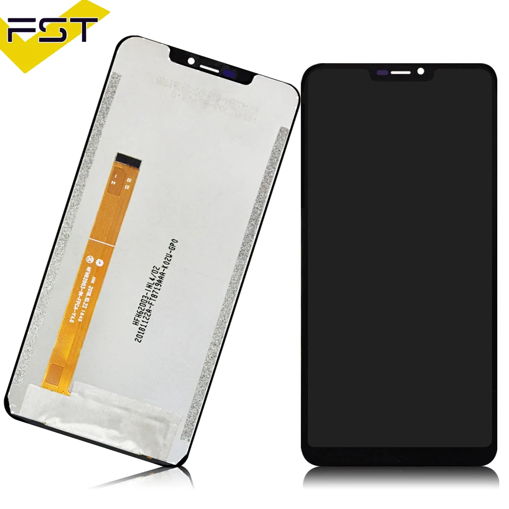 Черный ЖК дисплей 6 18 дюйма для Oukitel U23 + дигитайзер сенсорного экрана в сборе