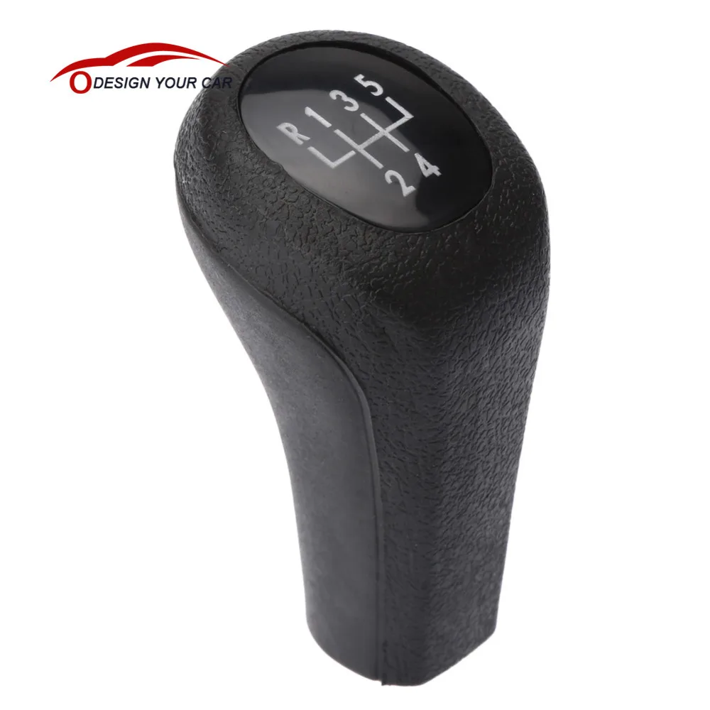 5 Speed Black Car Style Manual Gear Shift Knob Stick Head for BMW E30