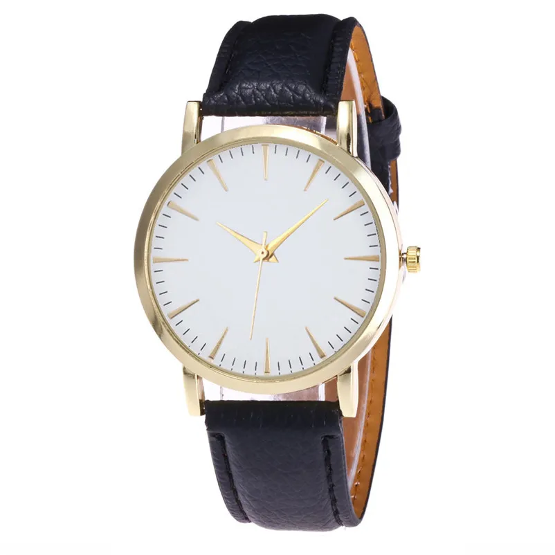 2018 High Quality Women's Watches casual watches Buckle Leather band Analog Alloy Quartz Wrist Watch clock Montre femme Y27 (4)