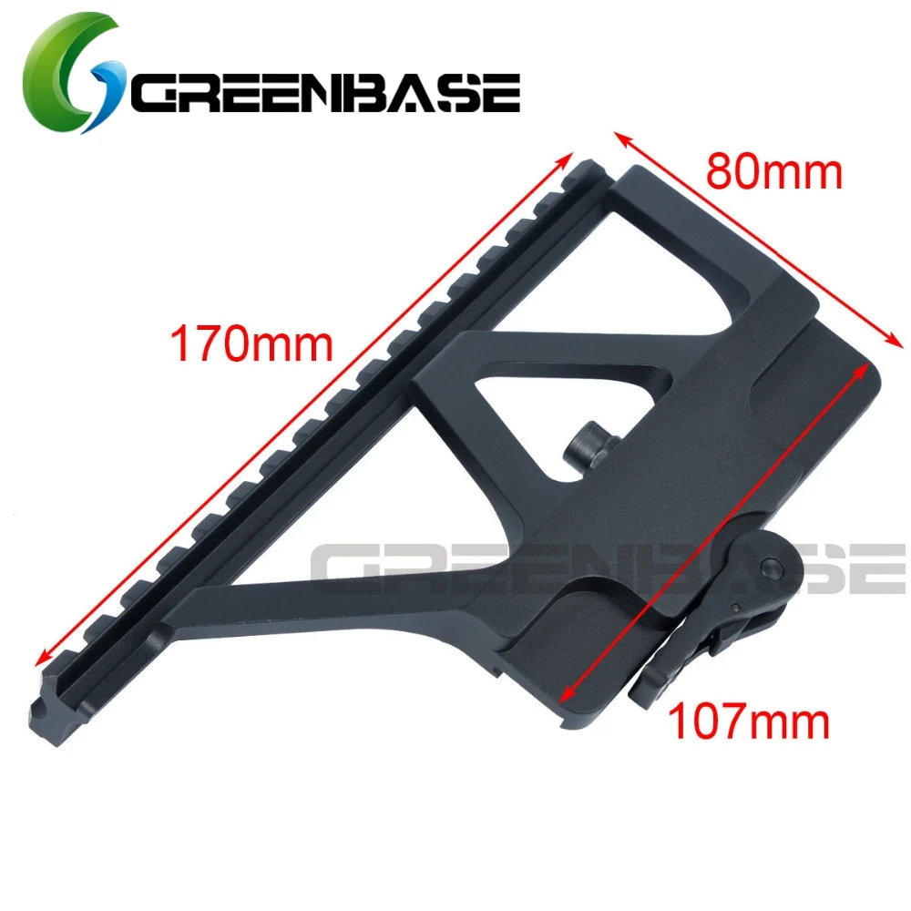 Greeenbase الروسية AK التكتيكية QD خيارات فصل AK47 AK74 الجانب السكك الحديدية جبل 1913 القضبان الصيد نطاقات قاعدة جبل صالح C39v2 SAM7SF