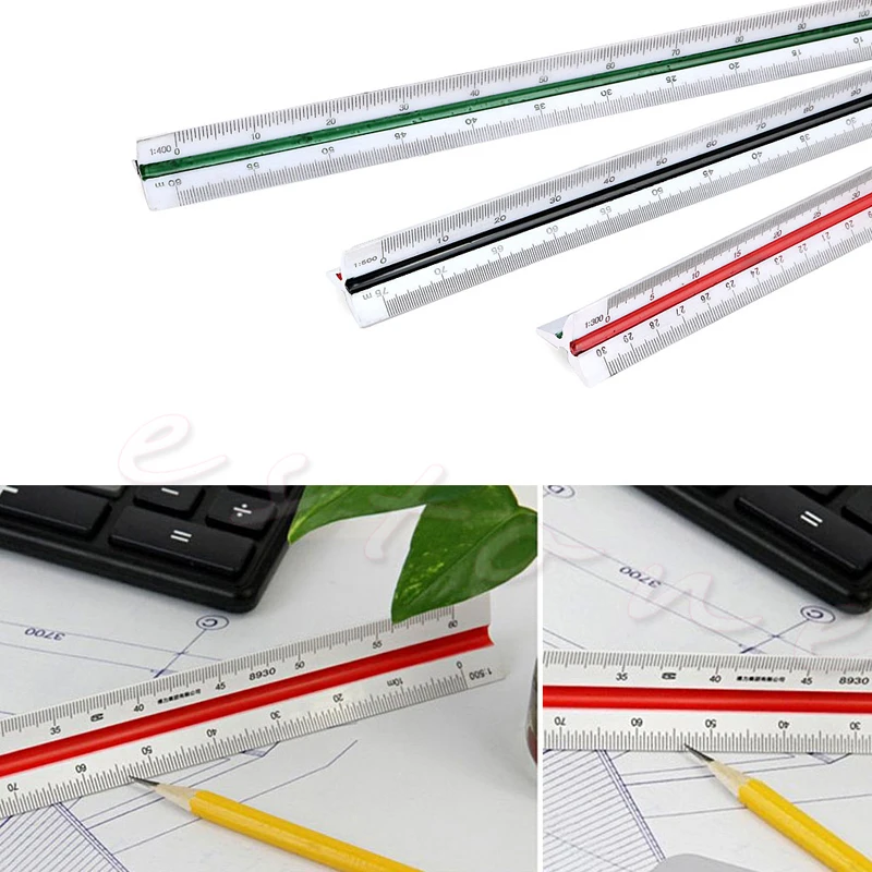 1X Animal 15cm Wood Ruler Stationery Sewing Ruler Office School AccessoriesPDH