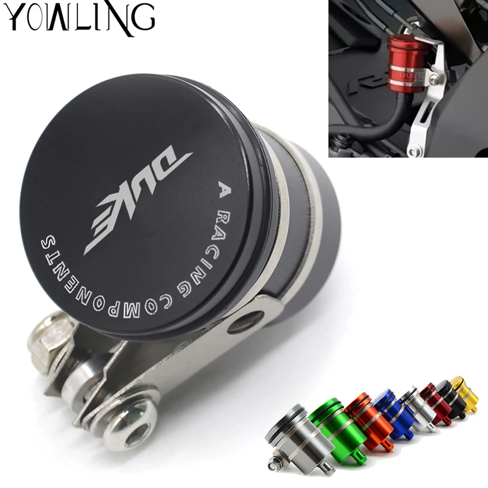 

CNC Aluminium Motorcycle Rear Brake Fluid Reservoir Oil Cup fit for KTM DUKE RC 125 200 390 990 1290 Super Duke R