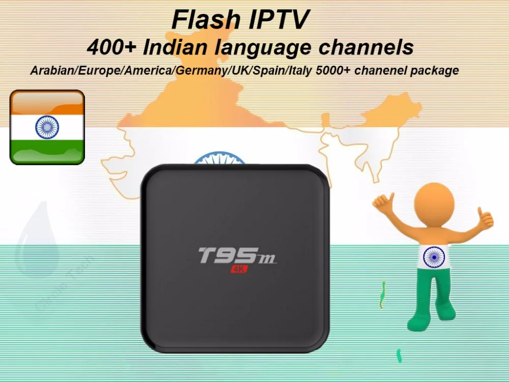 Best Tv Box For Indian And Pakistani Channels T95M Indian Android IPTV BOX support india eroupe package/Bangla
