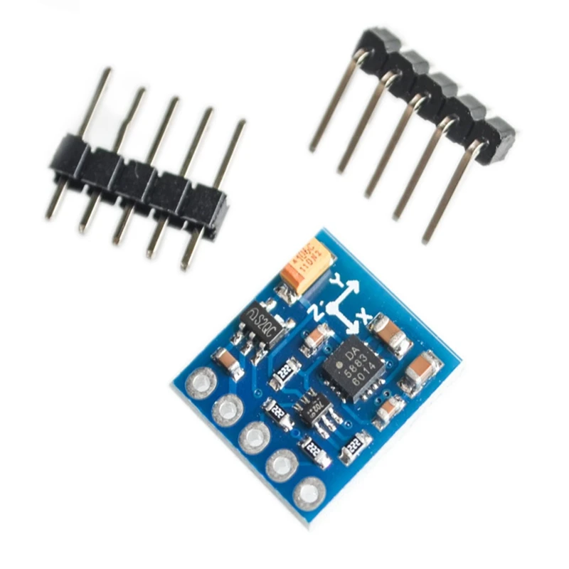 

GY-271 electronic compass module QMC5883L triple axis compass three-axis magnetic field sensor