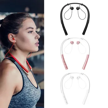 

Bluetooth Earphones Neckband Wireless Headphone Headset hands Free Noise Cancelling Headphones for Sports Earphone with Mic