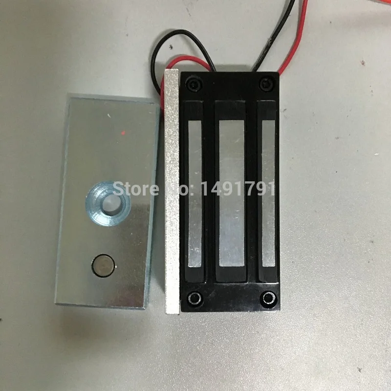 

Room escape props electric lock 60 kg Electromagnet lock 12VDC Power 12v EM lock electromagnetic 12V magnet lock