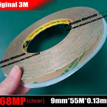 9 мм* 55 м* 0,13 мм), оригинальная 3 м 468MP высокая температура двойная клейкая лента для графические приложения мембранный переключатель связи