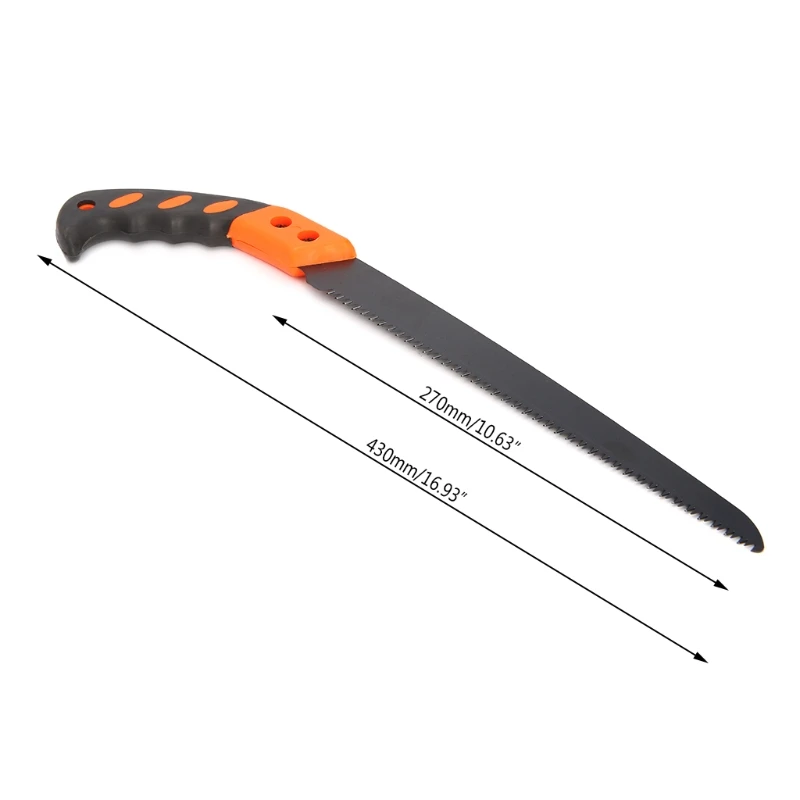 270mm Portable Home Manual Fruit Tree Pruning Saw Woodworking Garden Yard Tool 6