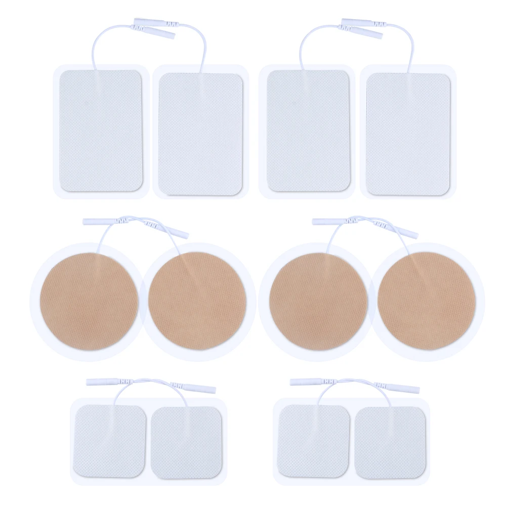 

KOMWELL TENS Replacement Electrode Pads Self Adhesive Reusable Electrodes for TENS Acupuncture Digital Therapy Machine, 12Pieces