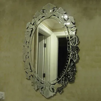 

Carved mirror decorative mirror entrance mirror bathroom mirror venetian mirror neoclassical postmodern LO727922