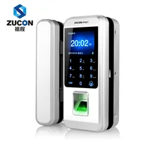 Оптический Интеллектуальный пароль отпечатка пальца карты rfid для распашных стеклянных дверец дверной ручки блокировки и контроля доступа