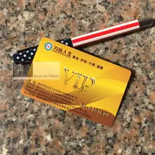 1000 шт./лот пользовательские ПВХ карты VIP и пластиковые карты членства с позолоченным логотипом/серийным номером печать визитных карточек