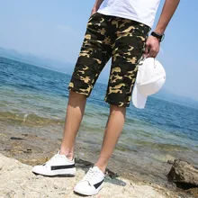 Высокое качество мужские пляжные шорты модные камуфляжные цветные шорты мужские повседневные шорты Размер 27-36