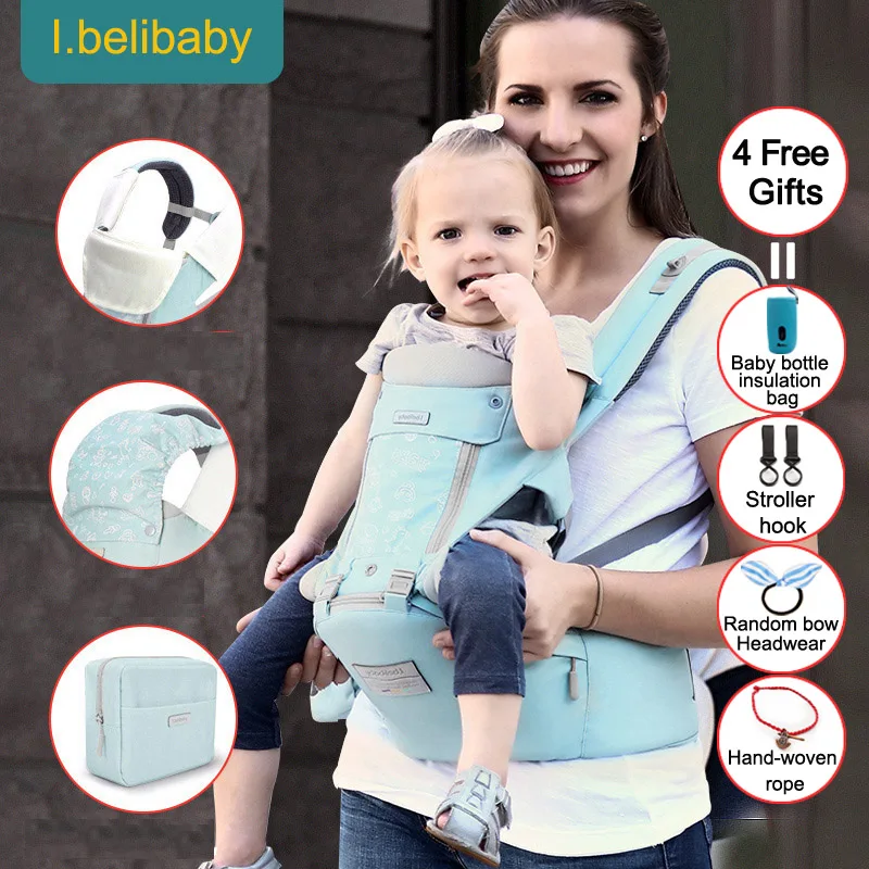 Детский рюкзак для переноски Ibelibaby мягкая и удобная переноска ребенка дышащий