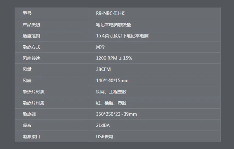 Cooler Master i100 ультра-тонкая Нескользящая охлаждающая подставка для ноутбука с 140 мм бесшумным вентилятором для ноутбука охлаждающая подставка 9 ''-15,4''