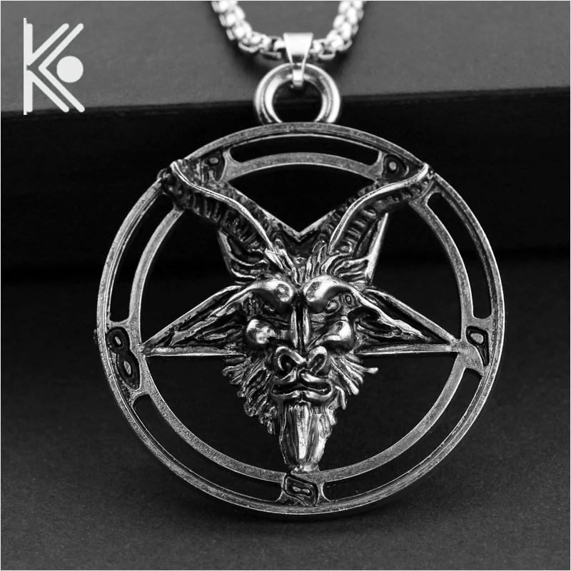 

Vintage Norse Viking Pendant Men's Scandinavian Zinc alloy pentagram Necklace Pendant Thor Odin Loki Asgard birthday gift