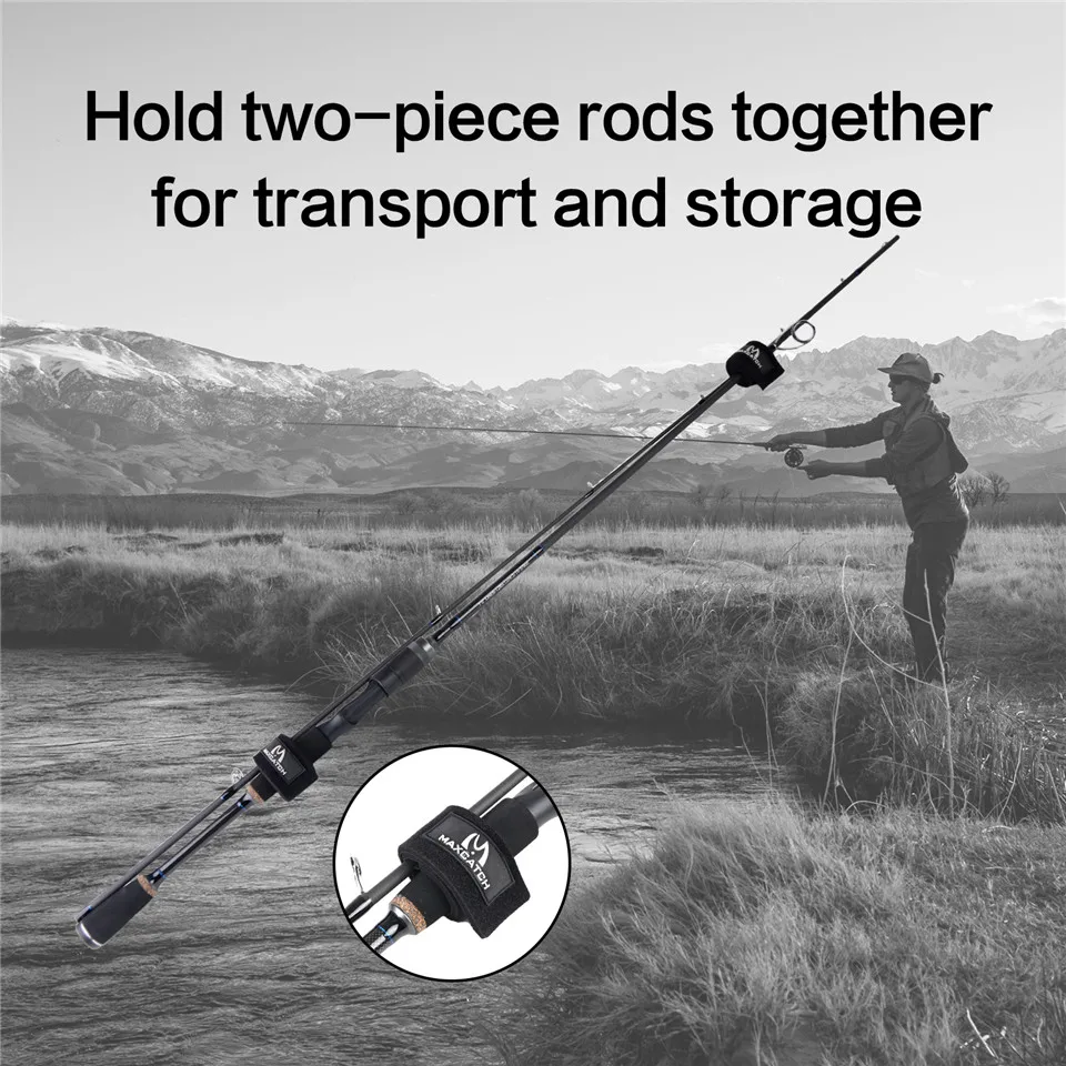 Maximumcatch Fishing Rod Belt Strap Rod Tie Suspenders Band Fishing Tackle  Fishing Accessory