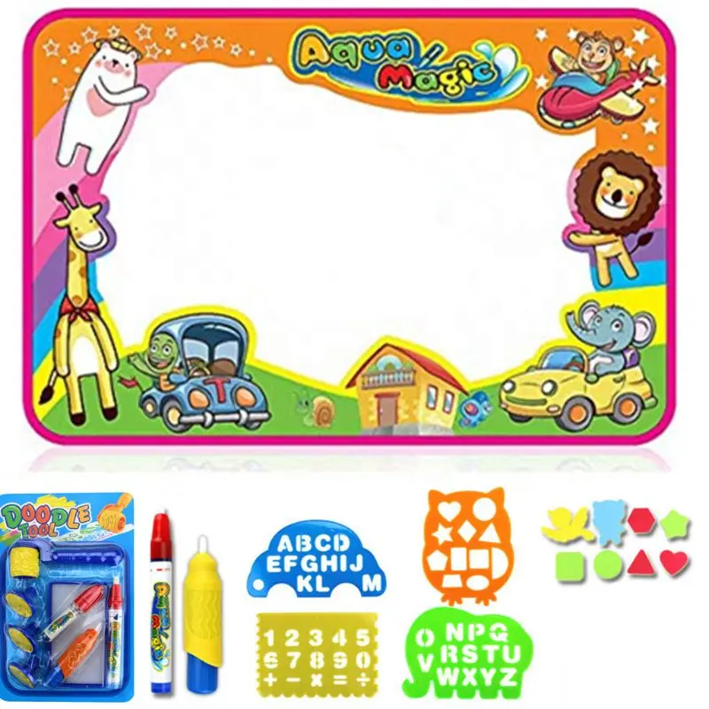 

Lion Water Doodle Mat Magic Water Drawing Mat Toddler Toys Writing Mats Kids Educational Toy Gift