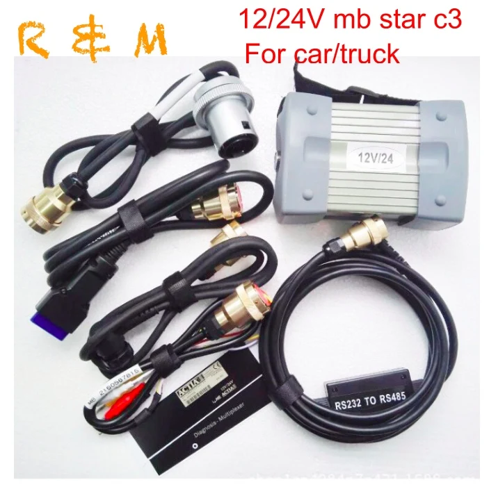 

2019 Latest mb star c3 High Quality MB Diagnostic Multiplexer Tester MB Star C3 without software for Mercede diagnosis tool